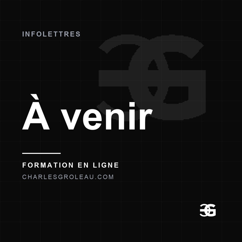 À venir