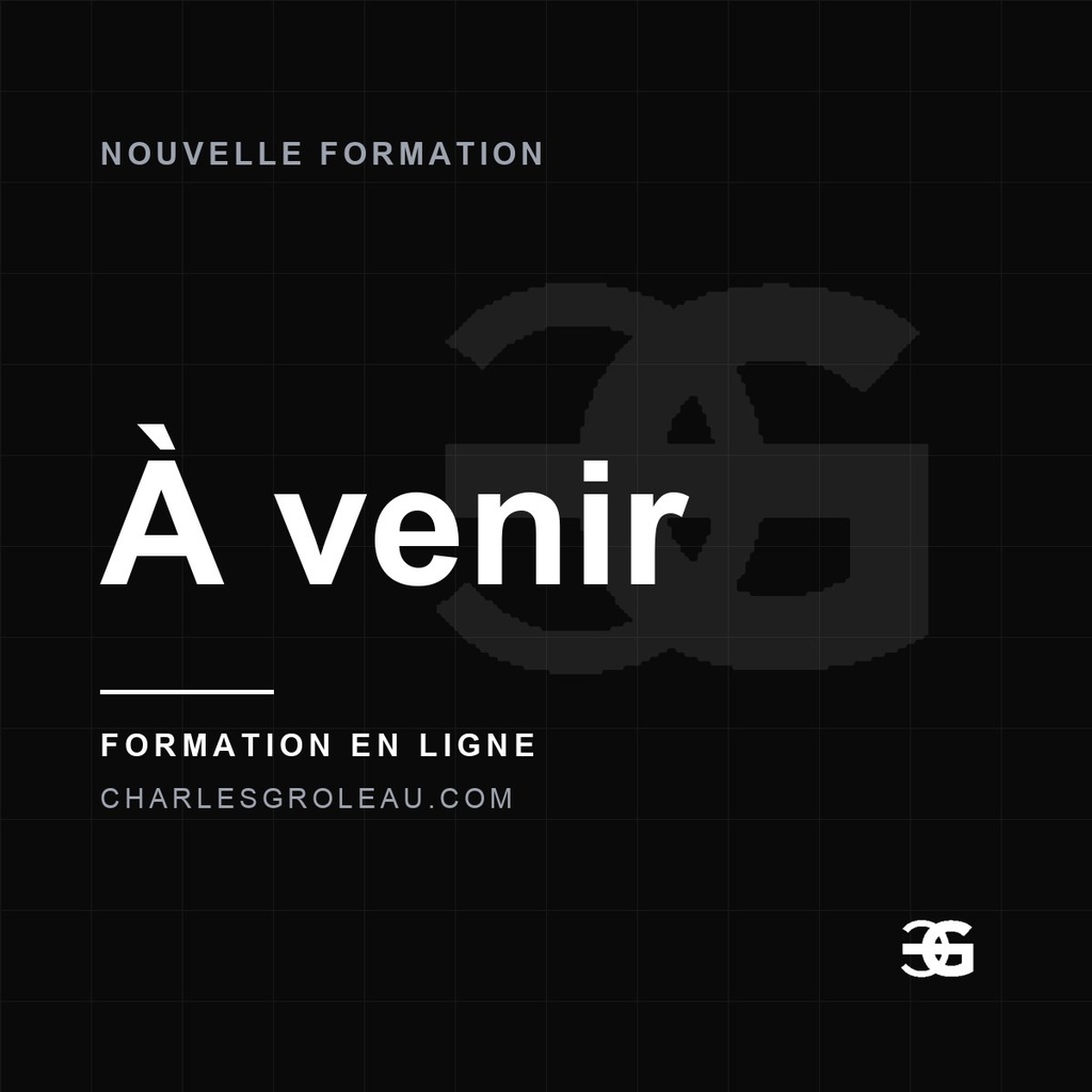 À venir